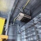 1500 kW CAT 3512C Generator Enclosure light work roof
