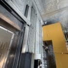 1500 kW CAT 3512C Generator Enclosure ventilation side