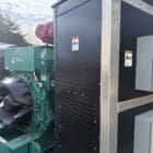 2250 kW Cummins Open Skid Diesel Generator switchgear side