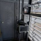 1000 kW CAT Diesel Generator side fan and electrical equipment